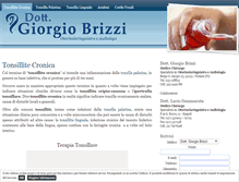 Tablet Screenshot of giorgiobrizzi.it